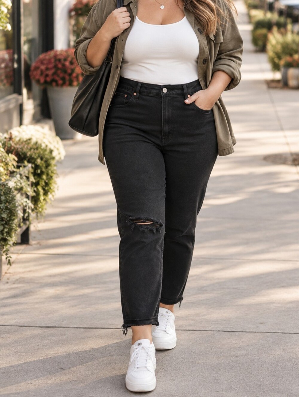 Levi’s Wedgie Black Distressed Boyfriend Ankle Jeans High Rise Cotton Blend Moto